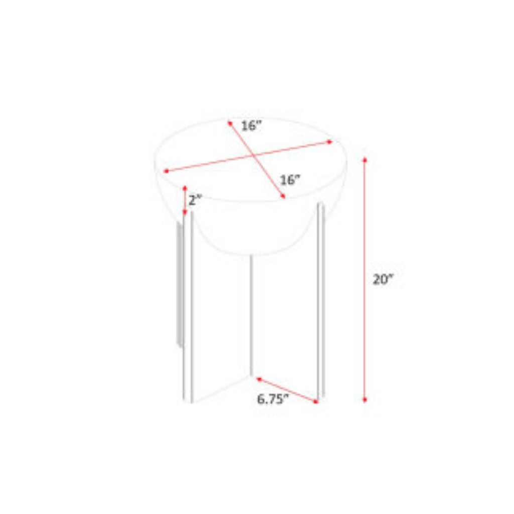 Amari End Table - Haus of Powell