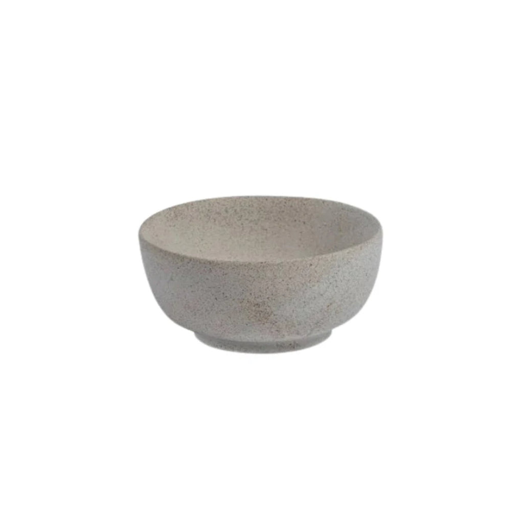 Cozumel Cove Ceramic Textured Bowl - Matt White - Medium - Haus of Powell