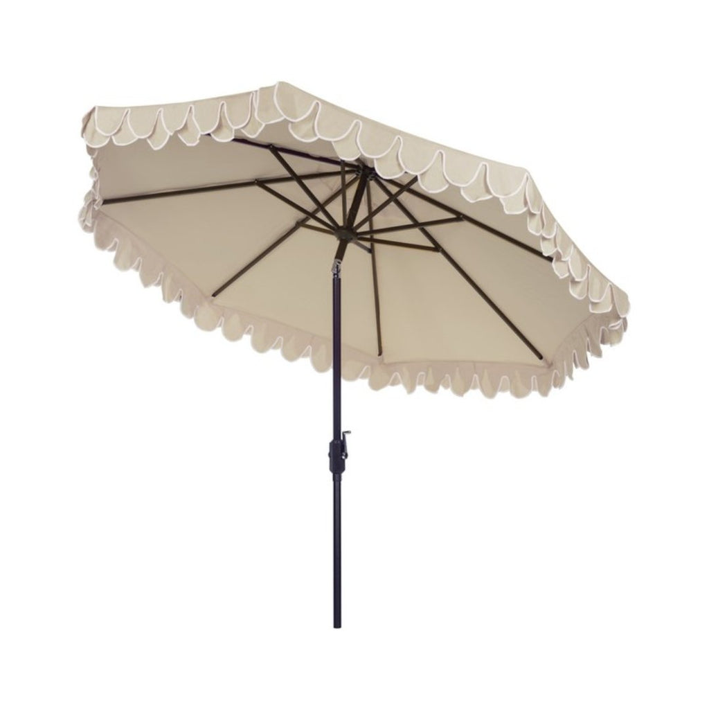 Elegant Valance 11ft Round Umbrella - Haus of Powell