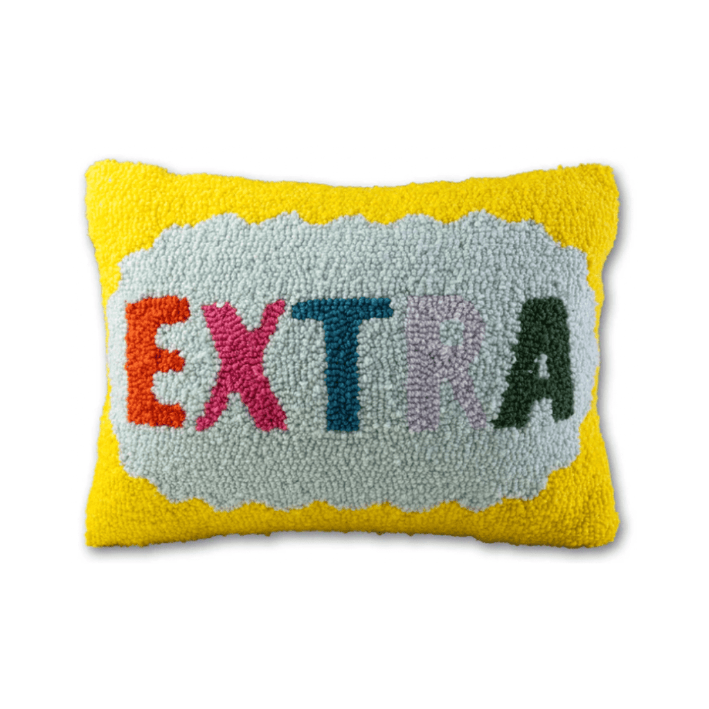 Embroidered Statement Pillow - Haus of Powell