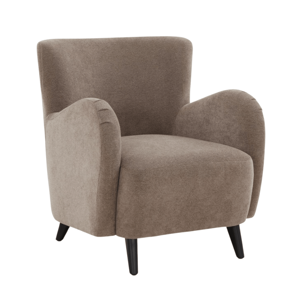 Rayanne Boucle Modern Wingback Chair - Haus of Powell
