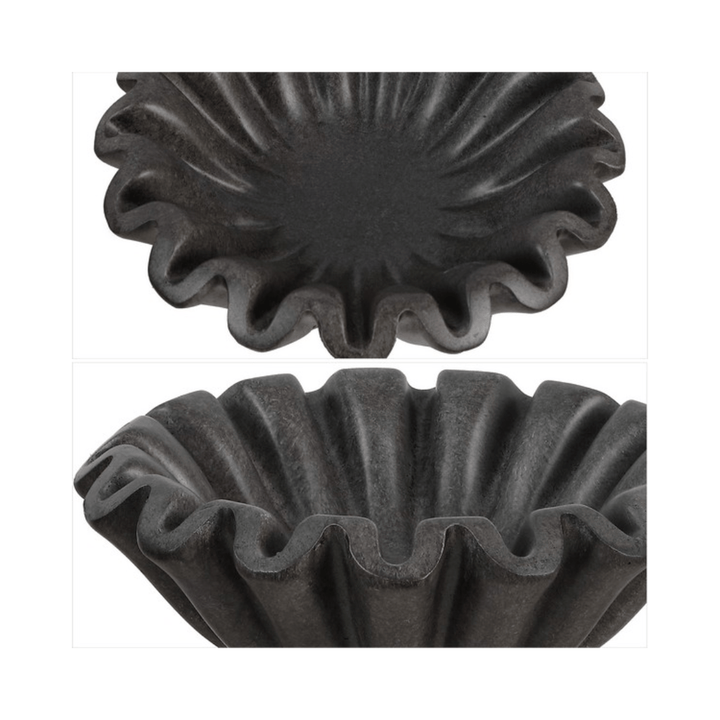 Soho Ruffle Decor Bowl Set 2 - Haus of Powell