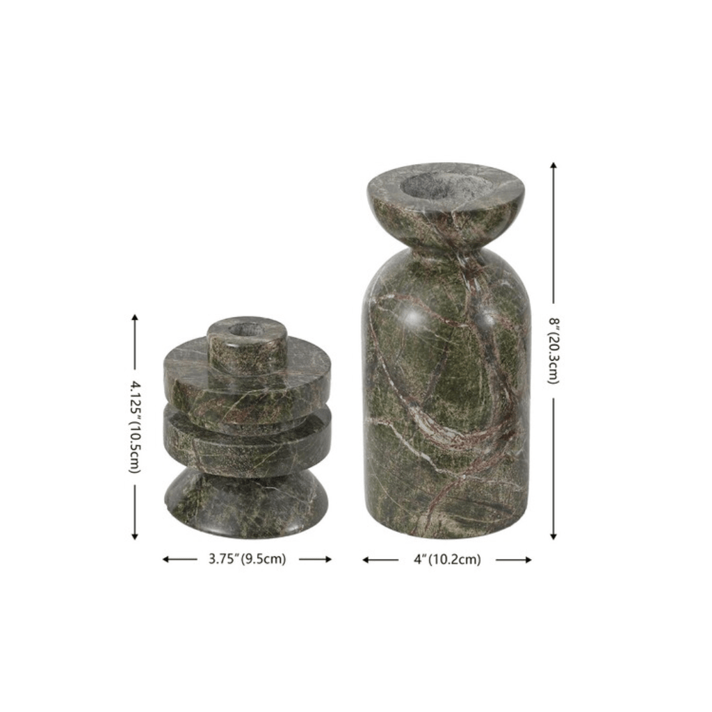 Thea Candle Holder Set Of 2 - Haus of Powell