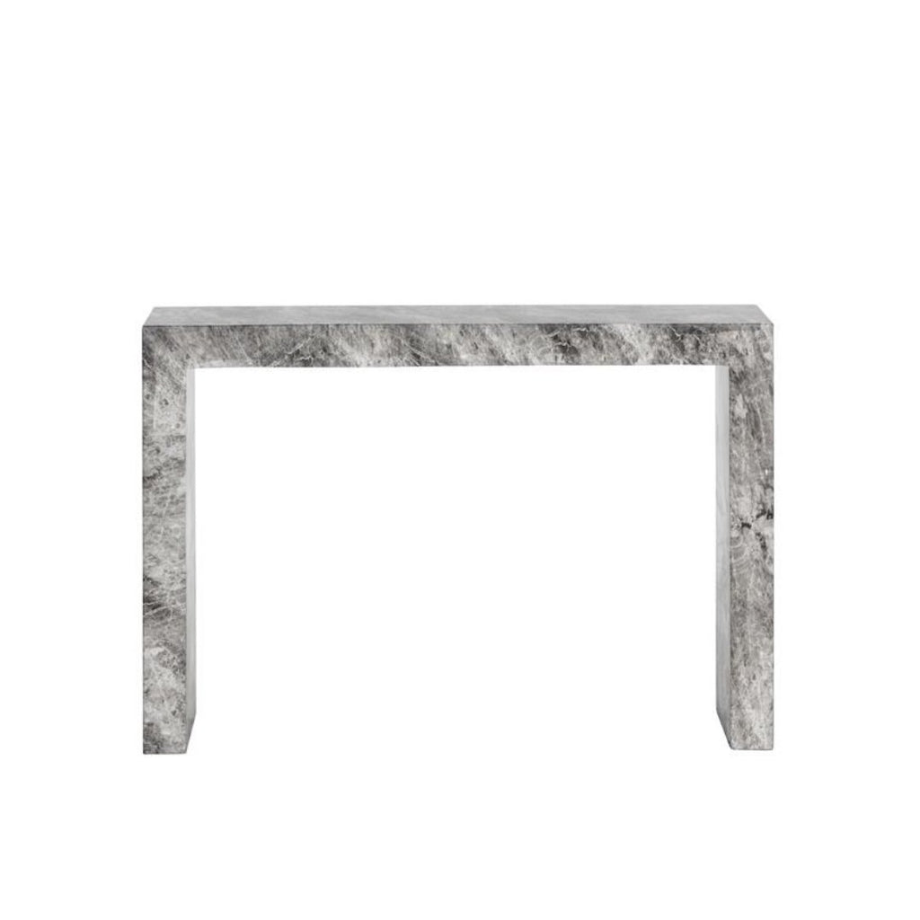 Axle Marble Look Console Table - Haus of Powell