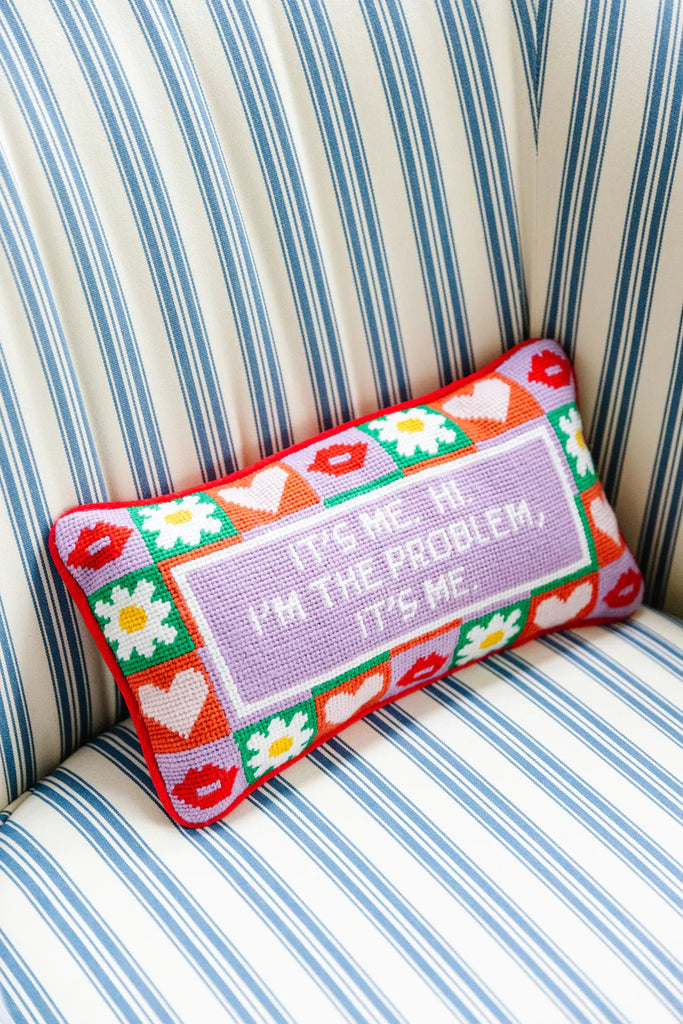 It's Me Needlepoint Pillow - Haus of Powell