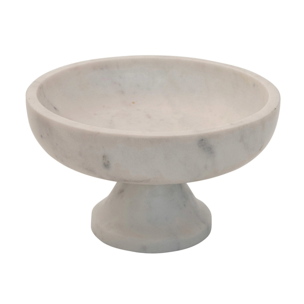 Marble Footed Bowl - Haus of Powell