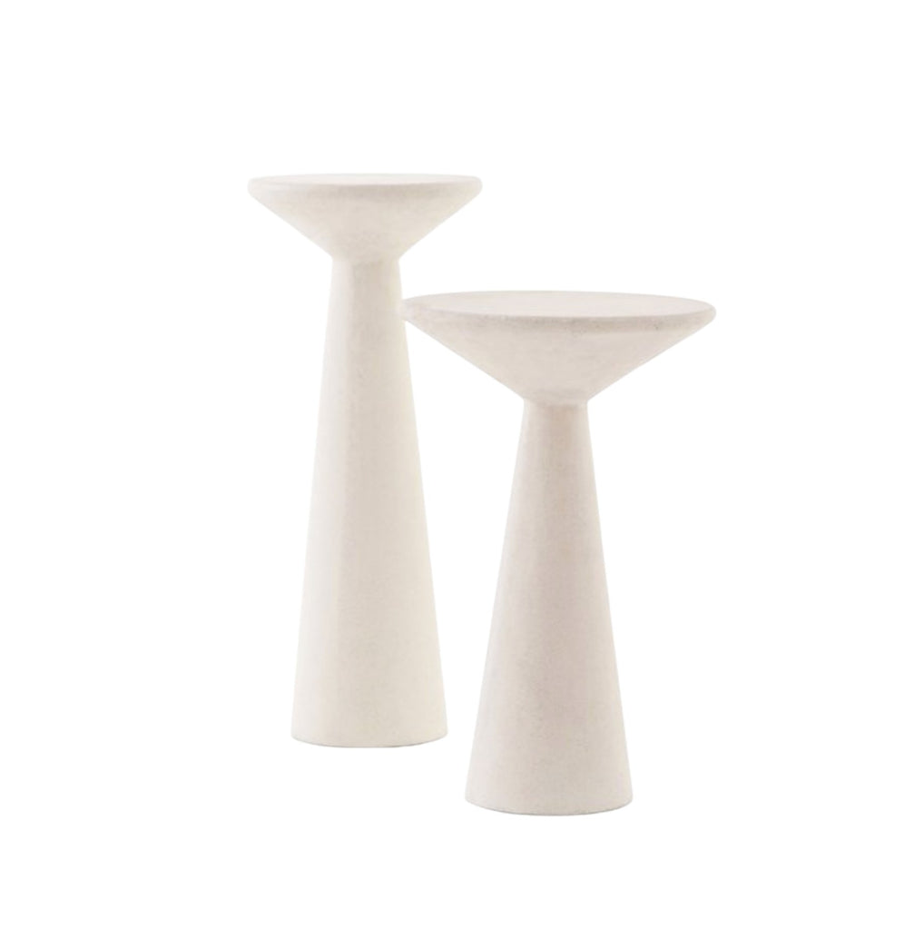 Ravine Concrete Accent Tables- Set of 2 - Haus of Powell