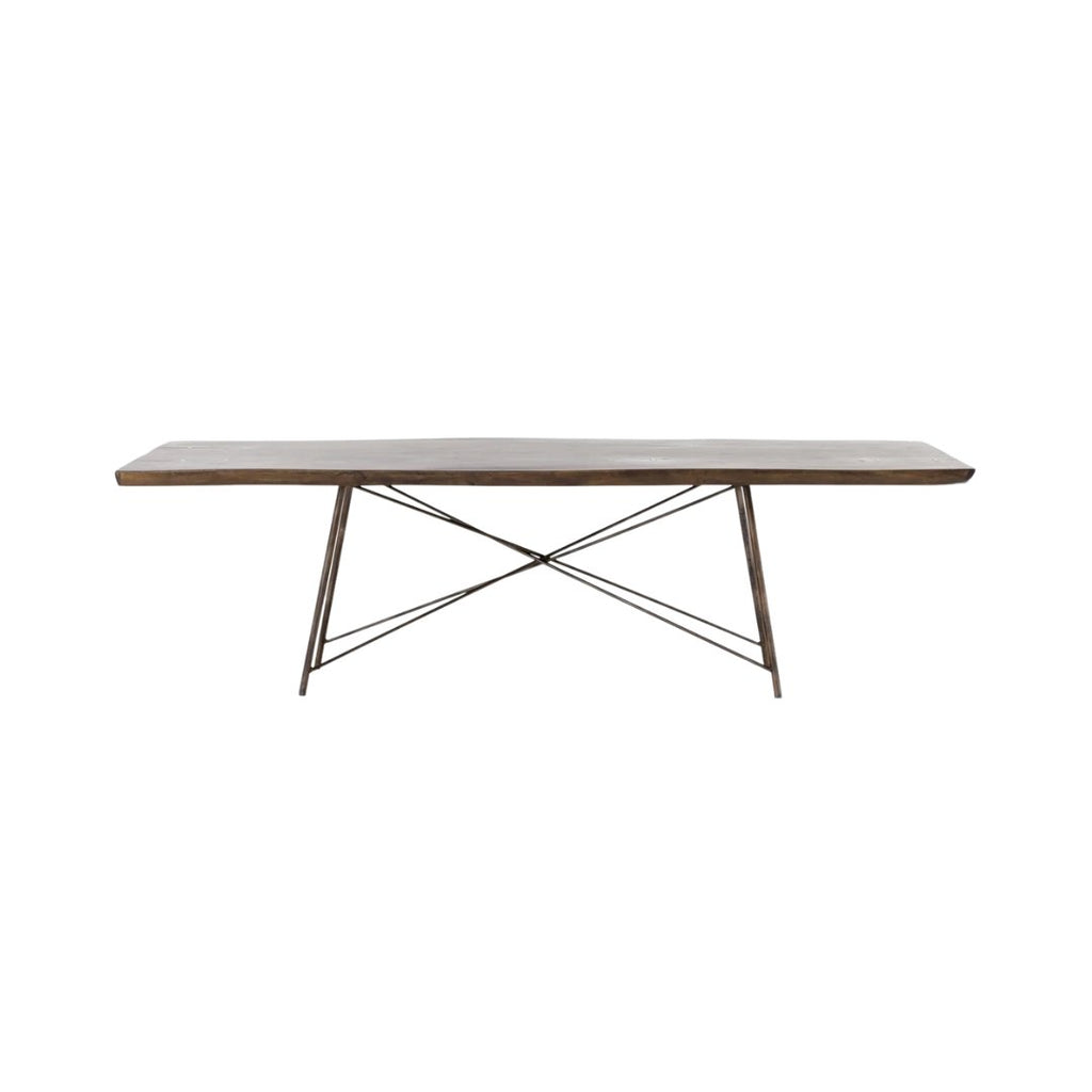 Rocky Dining Table - Bronzed Iron - Haus of Powell