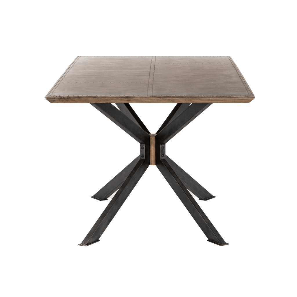 Spider Dining Table - Bright Brass - Haus of Powell